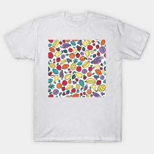 Cute fruits pattern T-Shirt